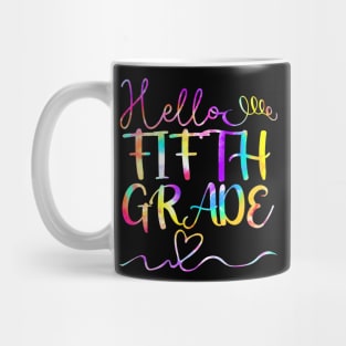 Hello Fifth 5th Grade Teacher Student Back To School Mug